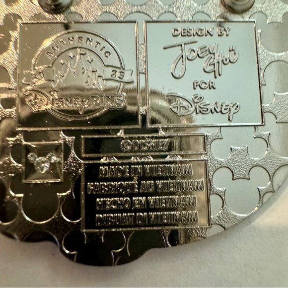 NWT. Mickey and Minnie Mouse with Tinker Bell Fantasyland Pin by Joey Chou. - Picture 9 of 11